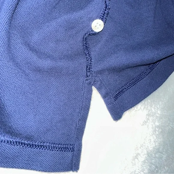 Brooks Brothers 346 Navy Blue Performance Polo Long Sleeve Shirt M Logo Collared - Picture 7 of 10